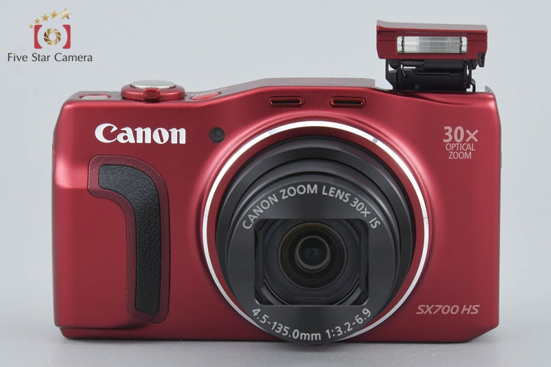 Canon PowerShot SX700 HS Red 16.1 MP Digital Camera