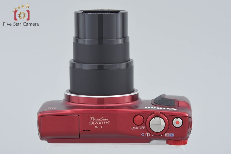 Canon PowerShot SX700 HS Red 16.1 MP Digital Camera