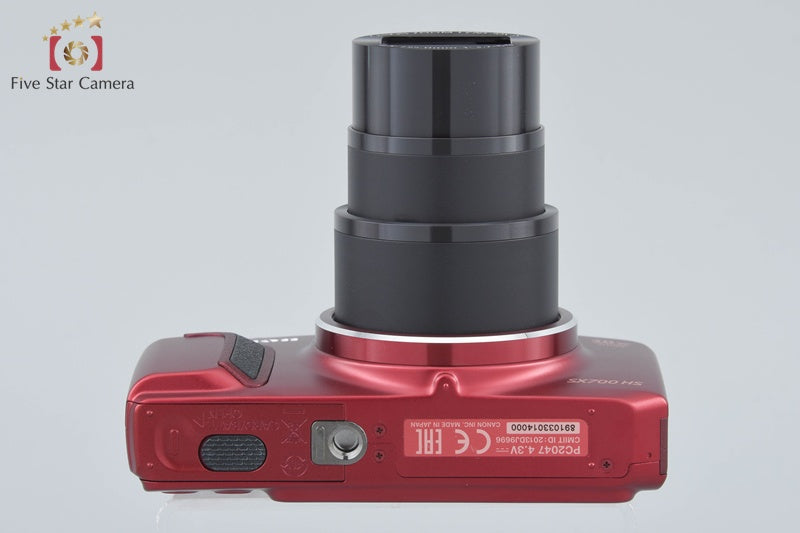 Canon PowerShot SX700 HS Red 16.1 MP Digital Camera