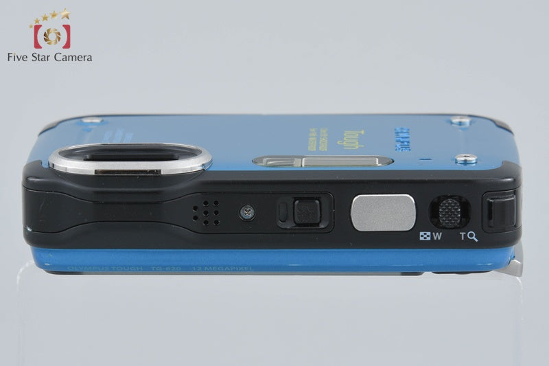 "Count 1,702" Olympus Tough TG-620 Blue 12.0 MP 5m Waterproof Digital Camera