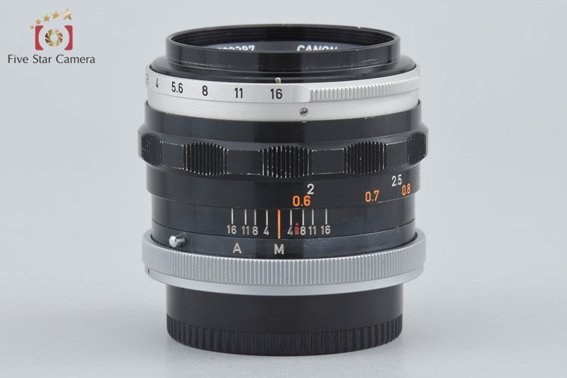 Canon FL 50mm f/1.8