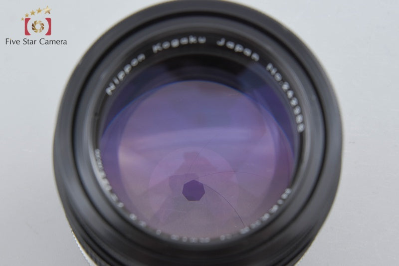 Nikon NIKKOR-Q Auto 135mm f/2.8 Non Ai Lens