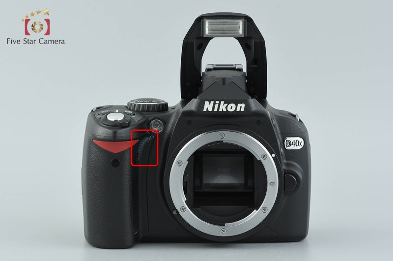 "Count 547" Nikon D40x 10.2 MP DSLR AF-S DX 18-55 55-200 Lenses