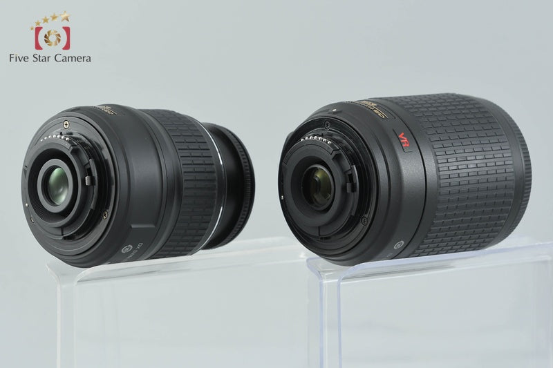 "Count 547" Nikon D40x 10.2 MP DSLR AF-S DX 18-55 55-200 Lenses