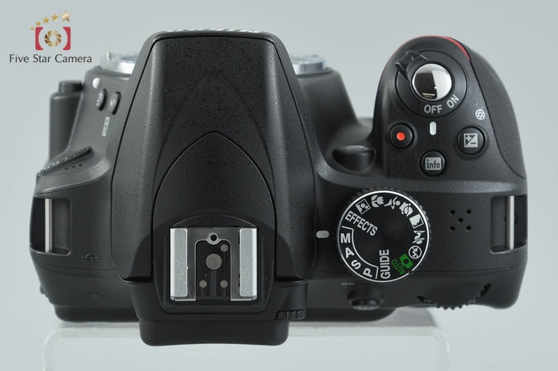 "Shutter count 2,167" Nikon D3300 Black 24.2 MP DSLR Camera Body