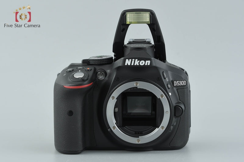 "Shutter count 404" Nikon D5300 Black 24.2 MP DSLR Camera 18-140 VR Lens