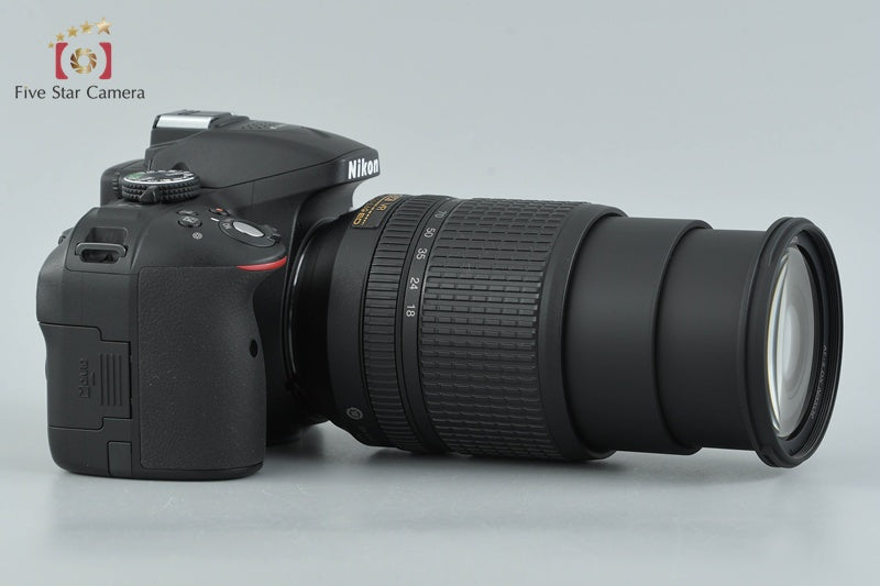 "Shutter count 404" Nikon D5300 Black 24.2 MP DSLR Camera 18-140 VR Lens