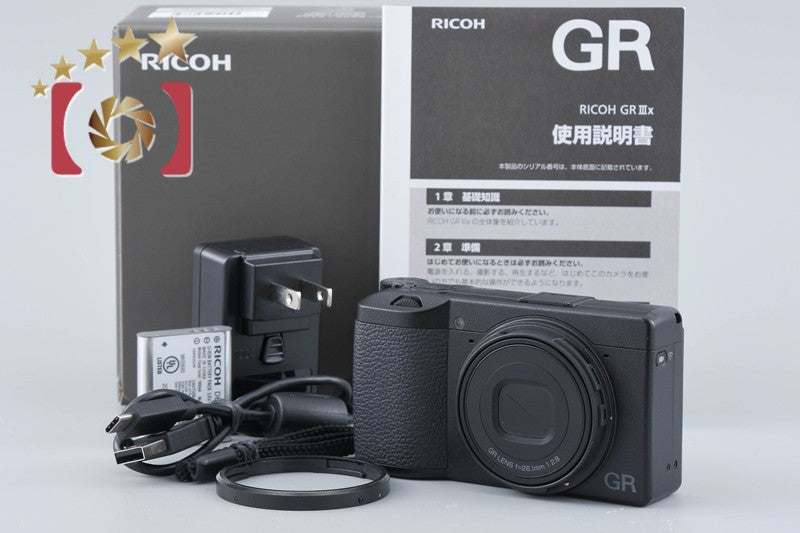 "Shutter count 1,509" Ricoh GR IIIx 24.2 MP Digital Camera w/ Box