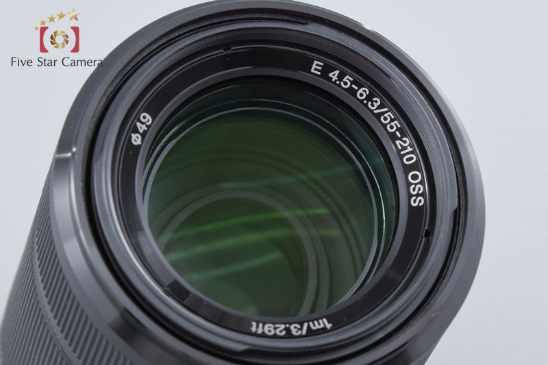 Sony E 55-210mm f/4.5-6.3 OSS Black SEL55210