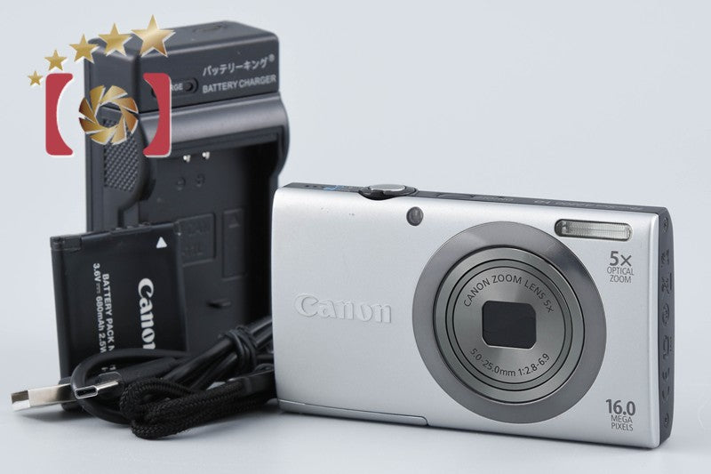 Canon PowerShot A2300 Silver 16.0 MP Digital Camera
