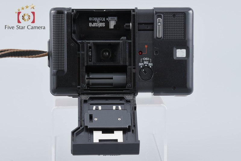 Konica Recorder Red Half Frame 35mm Point & Shoot Film Camera