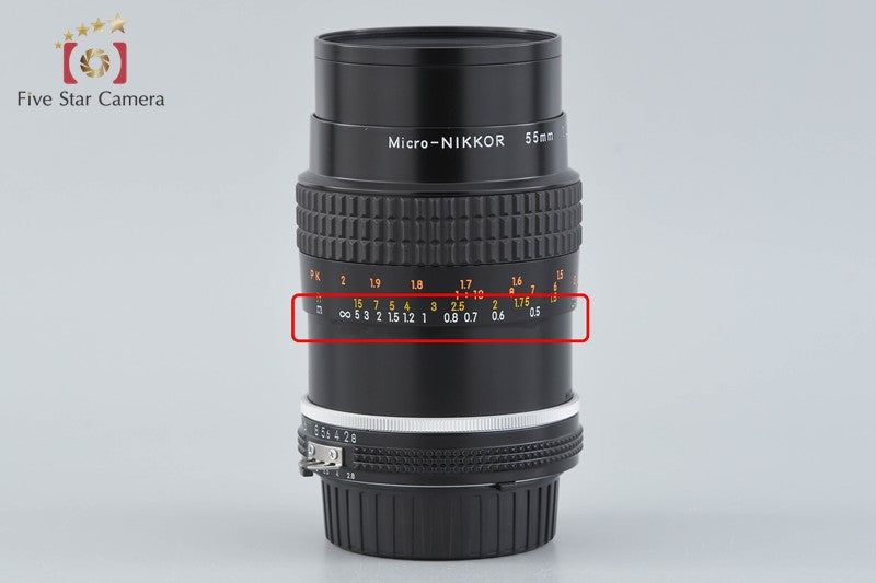Nikon Ai-S MICRO NIKKOR 55mm f/2.8
