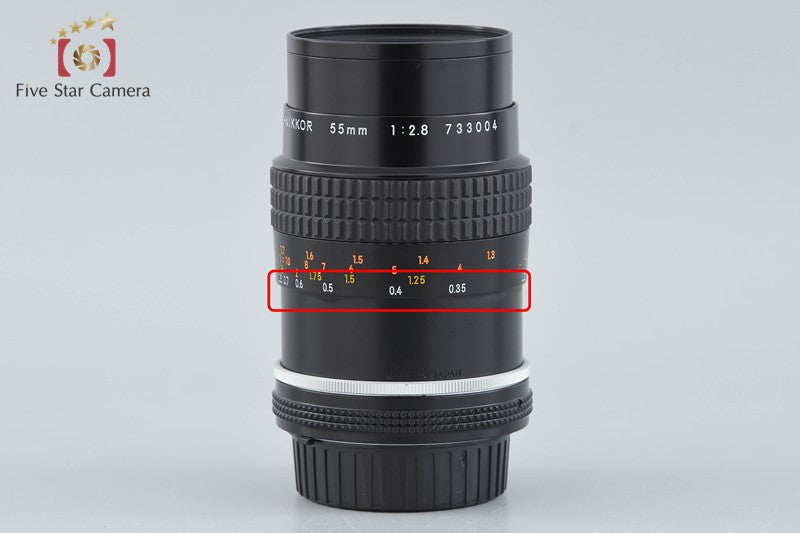 Nikon Ai-S MICRO NIKKOR 55mm f/2.8