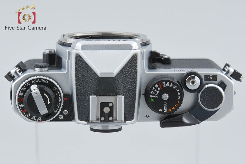 Nikon FE2 Silver 35mm SLR Film Camera Body