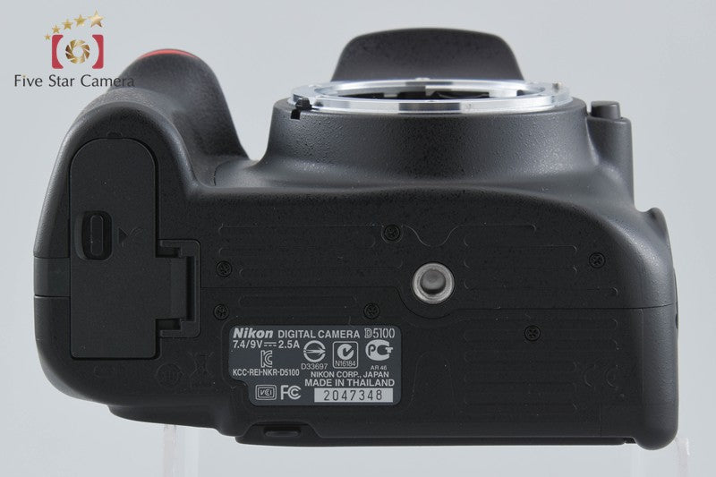 "Shutter count 1,134" Nikon D5100 16.2 MP SLR Digital Camera Body