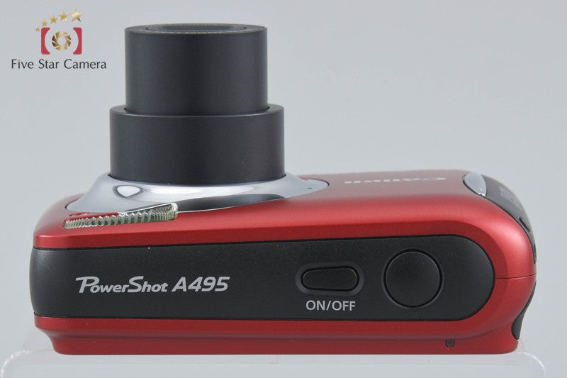 Canon PowerShot A495 Red 10.0 MP Digital Camera