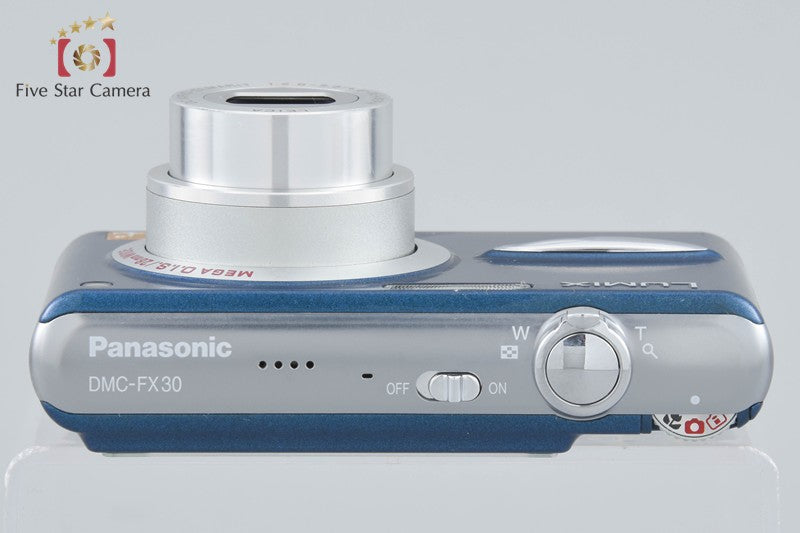 Panasonic LUMIX DMC-FX30 Urban Blue 7.2 MP Digital Camera
