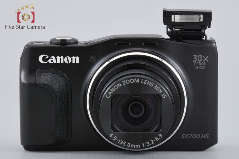Canon PowerShot SX700 HS Black 16.1 MP Digital Camera w/ Box