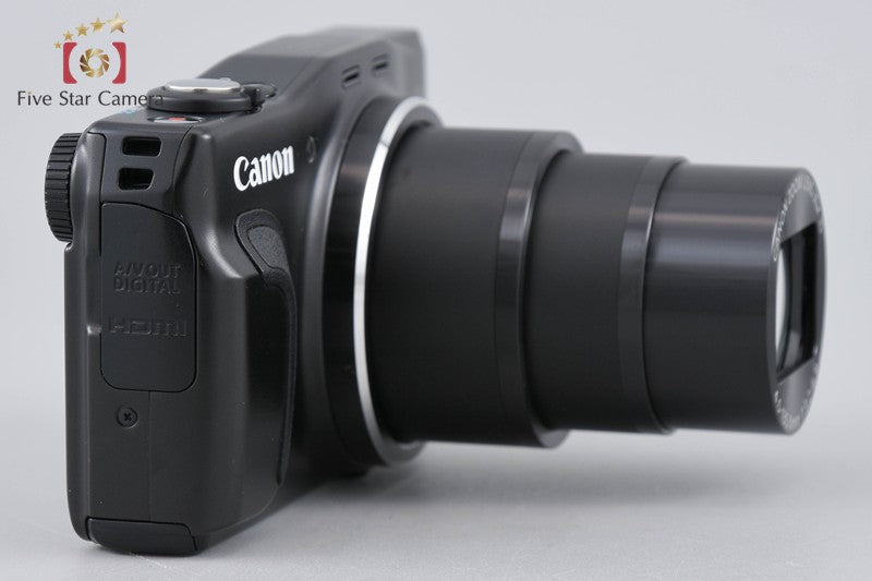 Canon PowerShot SX700 HS Black 16.1 MP Digital Camera w/ Box