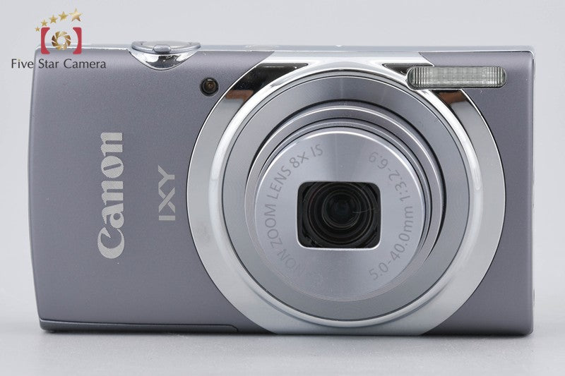 Canon IXY 130 Gray 16.0 MP Digital Camera w/ Box