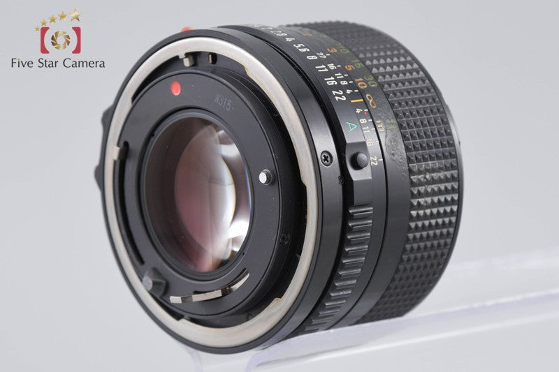 Canon New FD 50mm f/1.4
