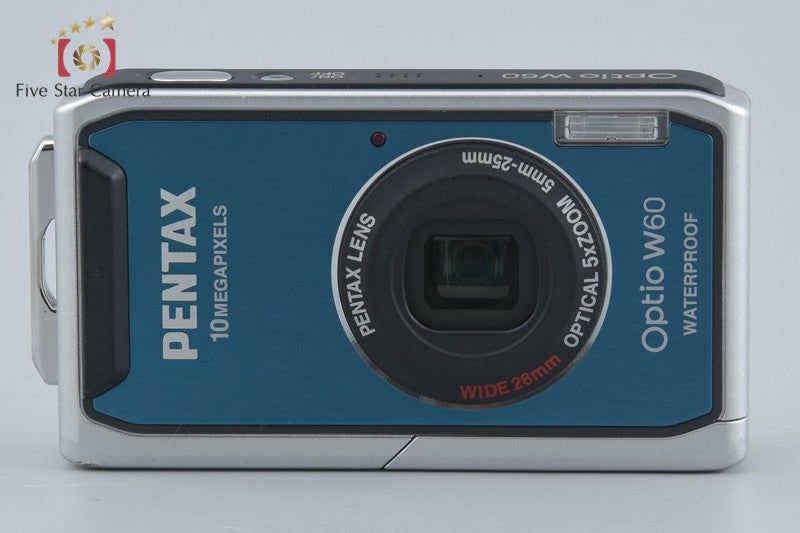 Pentax Optio W60 Ocean Blue 10.0 MP Digital Camera