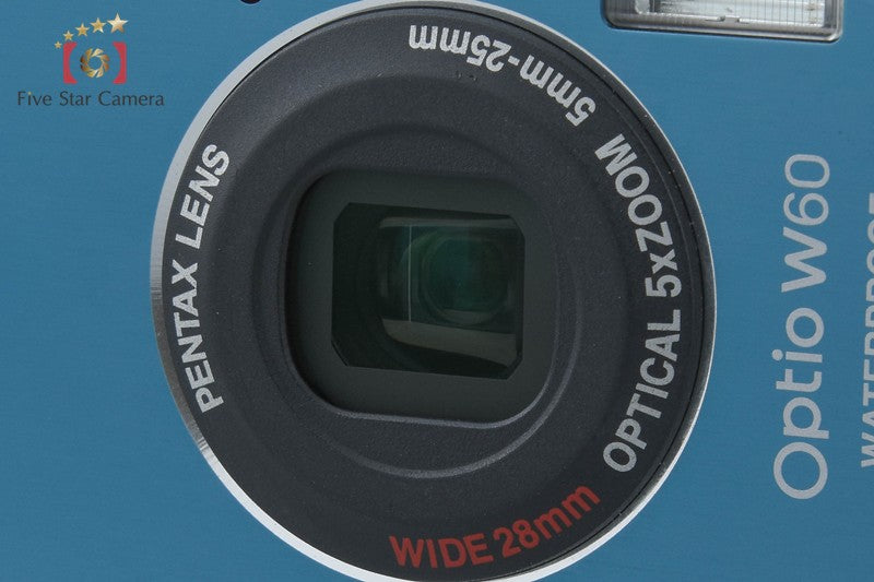 Pentax Optio W60 Ocean Blue 10.0 MP Digital Camera
