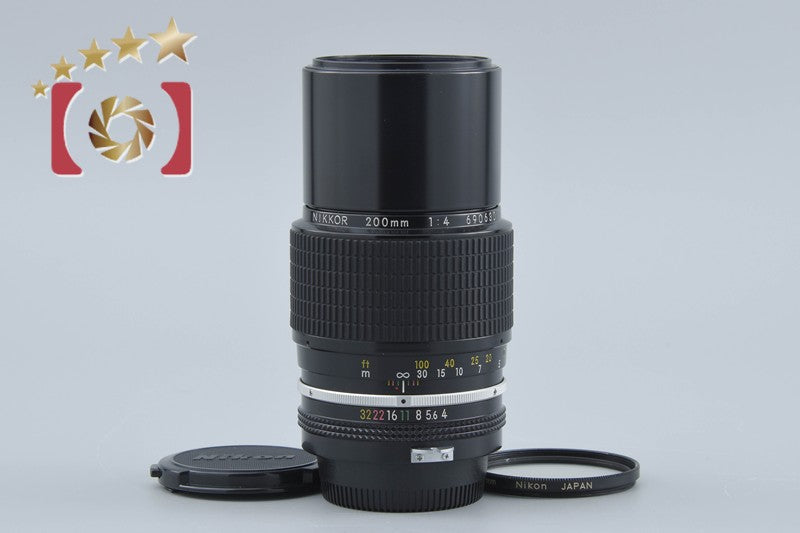 Nikon New NIKKOR 200mm f/4 Non Ai Lens