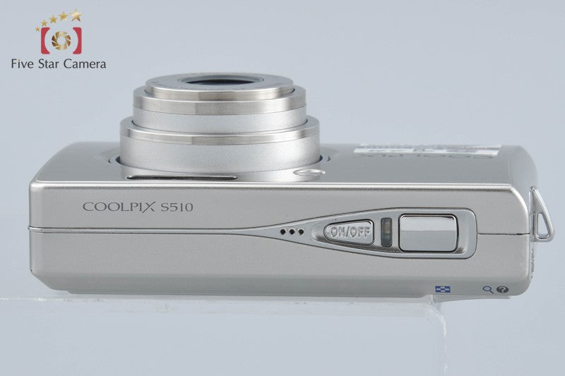 Nikon COOLPIX S510 Silver 8.1 MP Digital Camera