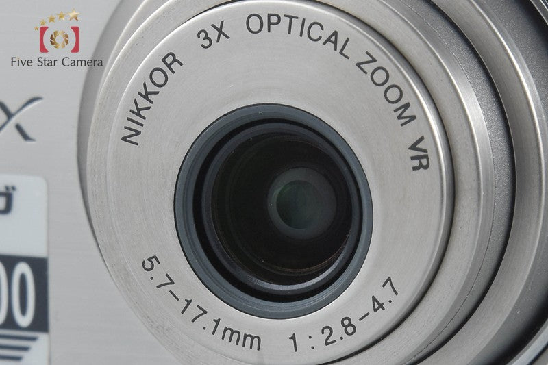 Nikon COOLPIX S510 Silver 8.1 MP Digital Camera