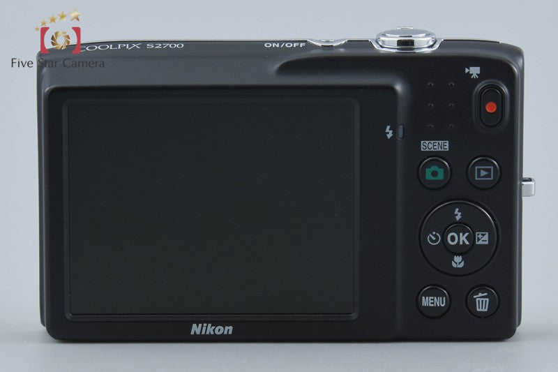 Nikon COOLPIX S2700 Silver 16.0 MP Digital Camera