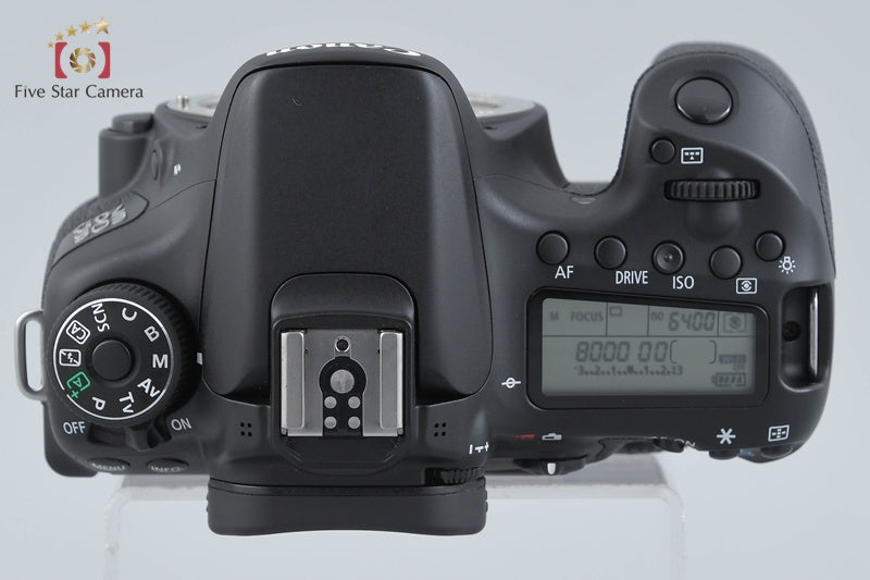"Shutter count 1,588" Canon EOS 70D 20.2 MP Digital SLR Camera Body