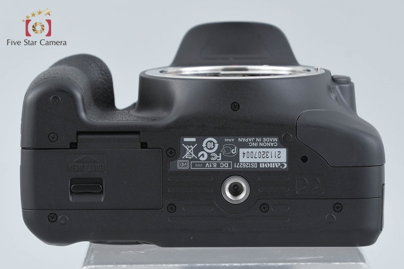 "Count 1,042" Canon EOS Kiss X4 / Rebel T2i / 550D 18.0 MP DSLR Camera Body