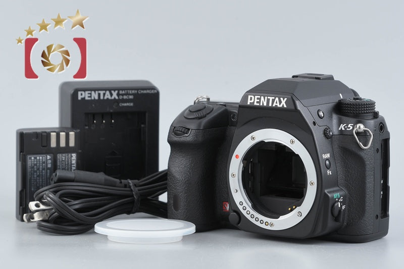"Shutter count 5,669" Pentax K-5 Black 16.3 MP Digital SLR Camera Body
