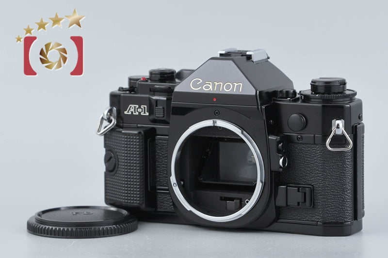 Canon A-1 Black 35mm SLR Film Camera Body