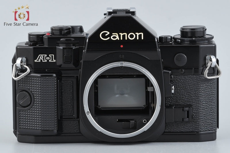 Canon A-1 Black 35mm SLR Film Camera Body