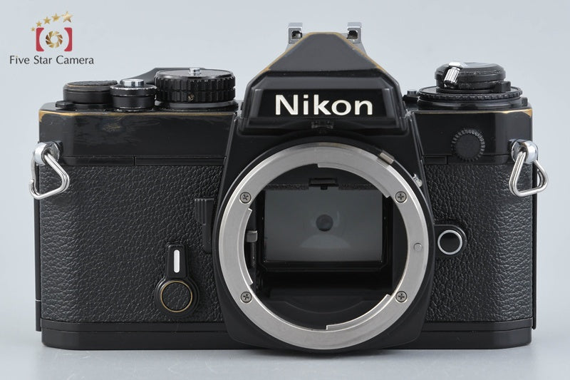 Nikon FE Black 35mm SLR Film Camera Body