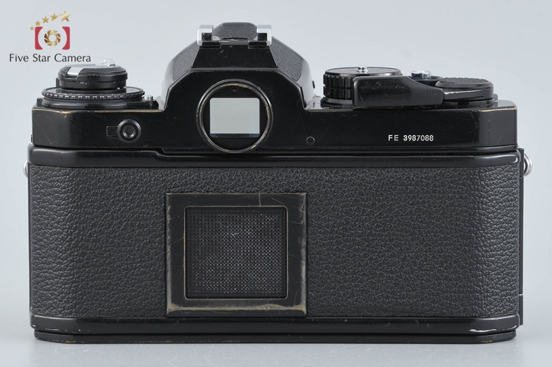 Nikon FE Black 35mm SLR Film Camera Body