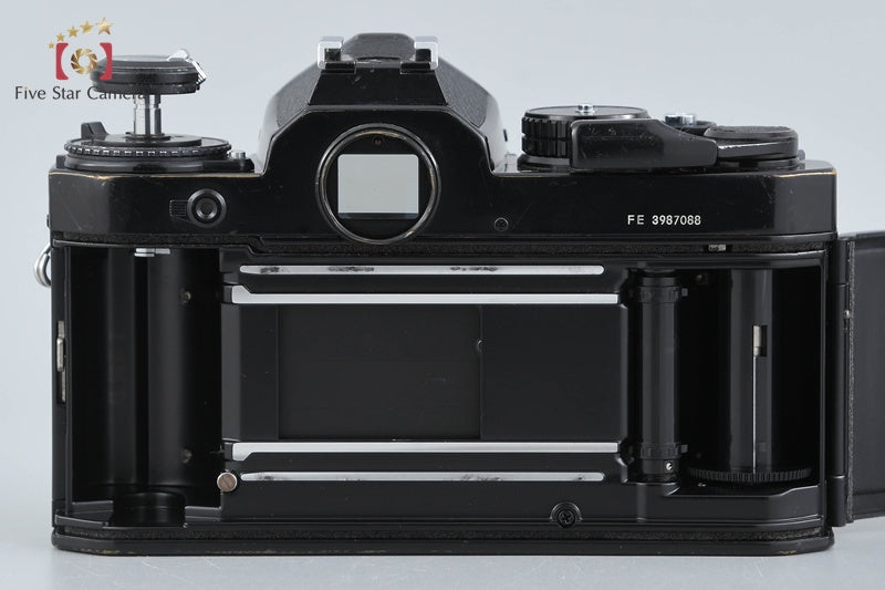 Nikon FE Black 35mm SLR Film Camera Body