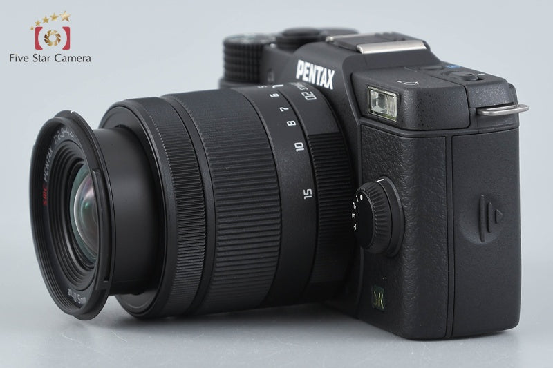"Shutter count 14" PENTAX Q7 Black 12.4 MP Digital Camera 5-15 Lens