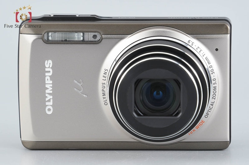 Olympus μ-9010 Champagne Gold 14.0 MP Digital Camera