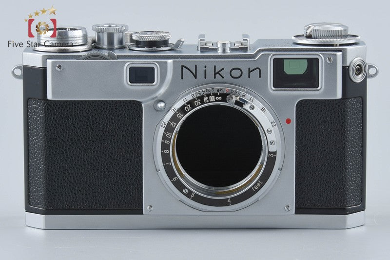 Nikon S2 Later Model Black Dial Rangefinder Film Camera Body