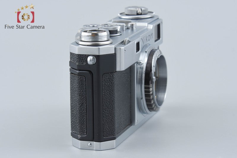 Nikon S2 Later Model Black Dial Rangefinder Film Camera Body