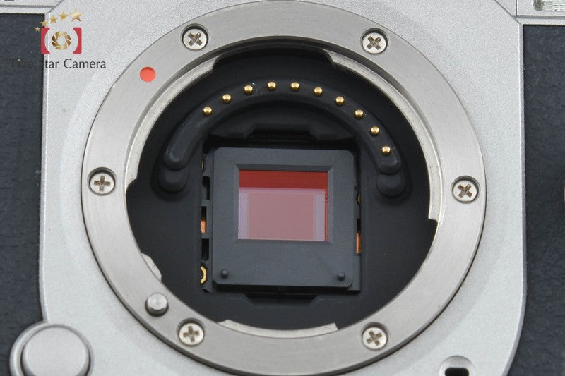 "Shutter count 3,746" PENTAX Q10 Silver 12.4 MP Digital Camera 5-15 15-45 Lenses