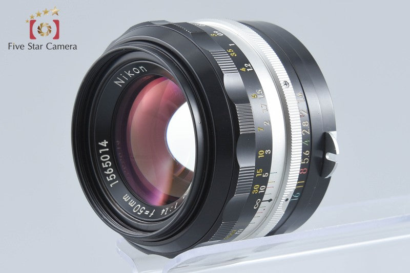 Nikon NIKKOR-S.C Auto 50mm f/1.4 Non Ai Lens