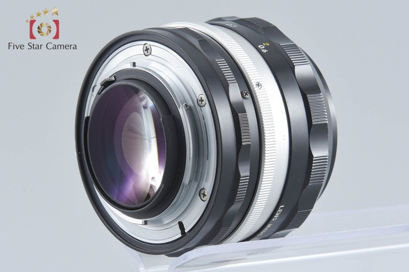 Nikon NIKKOR-S.C Auto 50mm f/1.4 Non Ai Lens