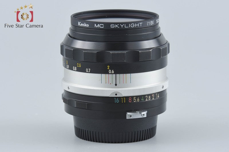 Nikon NIKKOR-S.C Auto 50mm f/1.4 Non Ai Lens