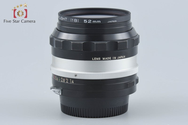 Nikon NIKKOR-S.C Auto 50mm f/1.4 Non Ai Lens