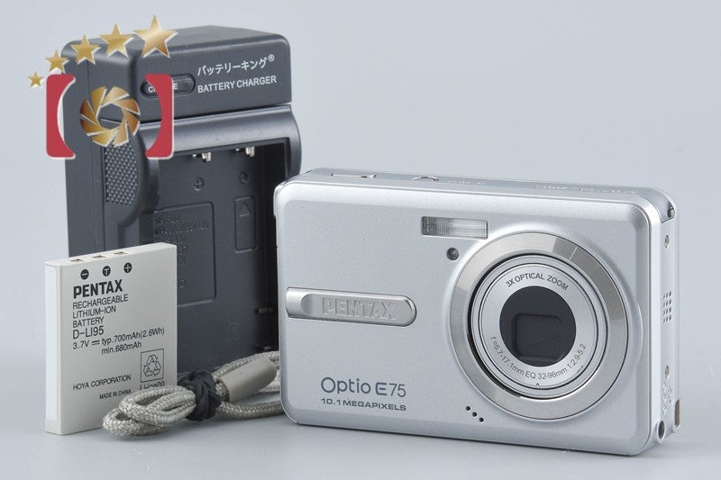 Pentax Optio E75 10.1 MP Digital Camera