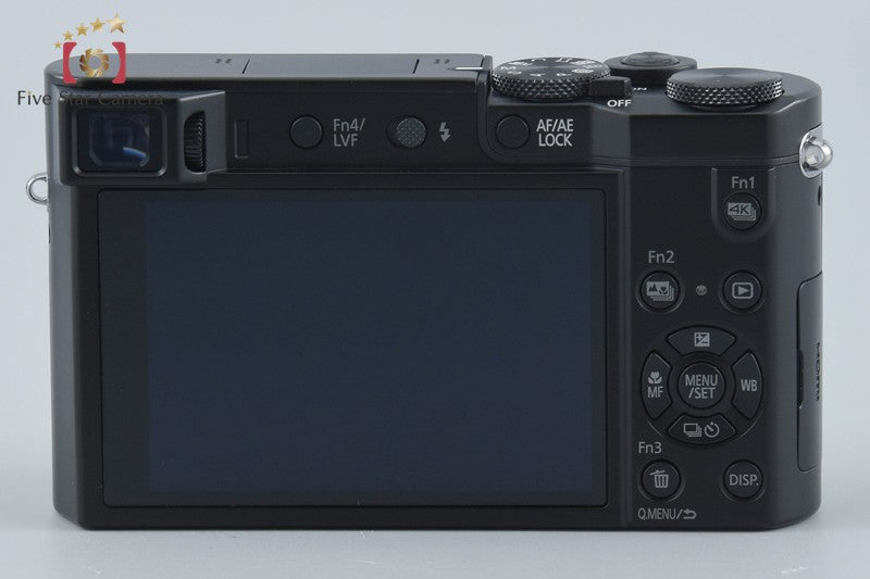 Panasonic LUMIX DMC-TX1 Black 20.1 MP Digital Camera